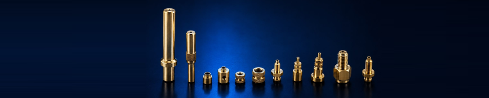 CNC precision machining of a brass component
